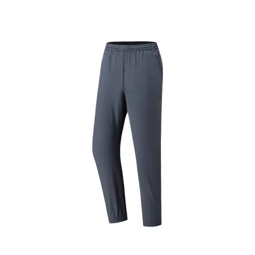 ANTA Knitted Sweatpants Men's Men's Gray 1 Moderate Cuffed Pants
