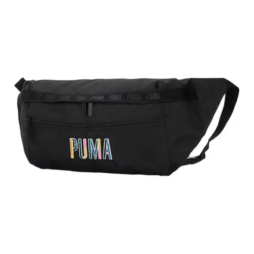 PUMA Fabric Shoulder Bag, Crossbody Bag, Fanny Pack Regular Unisex Black