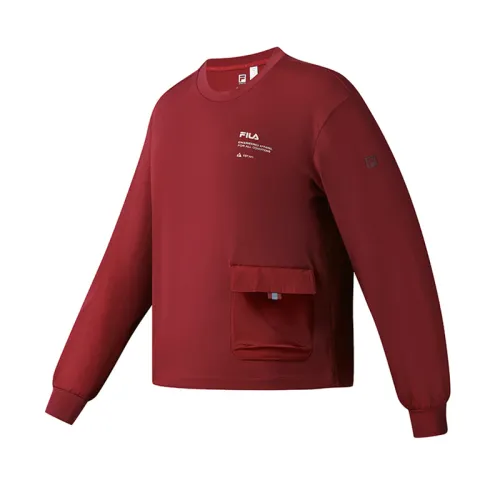 FILA Explorer T Shirt Women's Rosemary Red