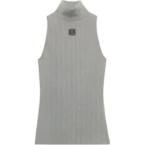 LOEWE High Neck Top Sparkling 'Grey'