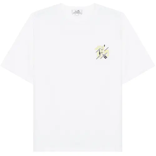 HERMES SS23 T Shirt Men's White