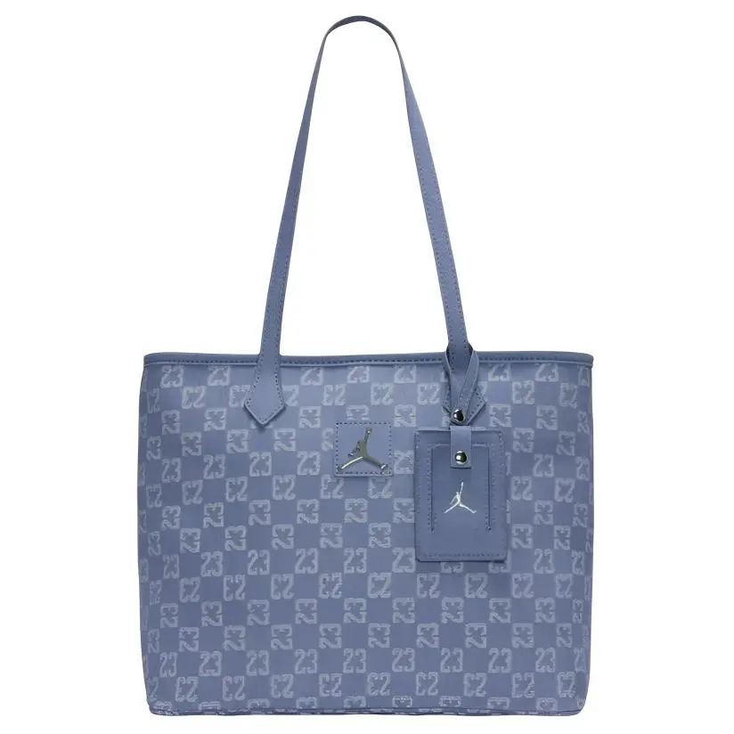 Jordan Fashion Tote Bag, Shopping Bag, Shoulder Bag Regular Women's Blue