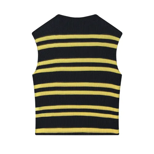 FILA Tank Tops Women's All Over Print ZA Crew Neck Moderate Straight Fit