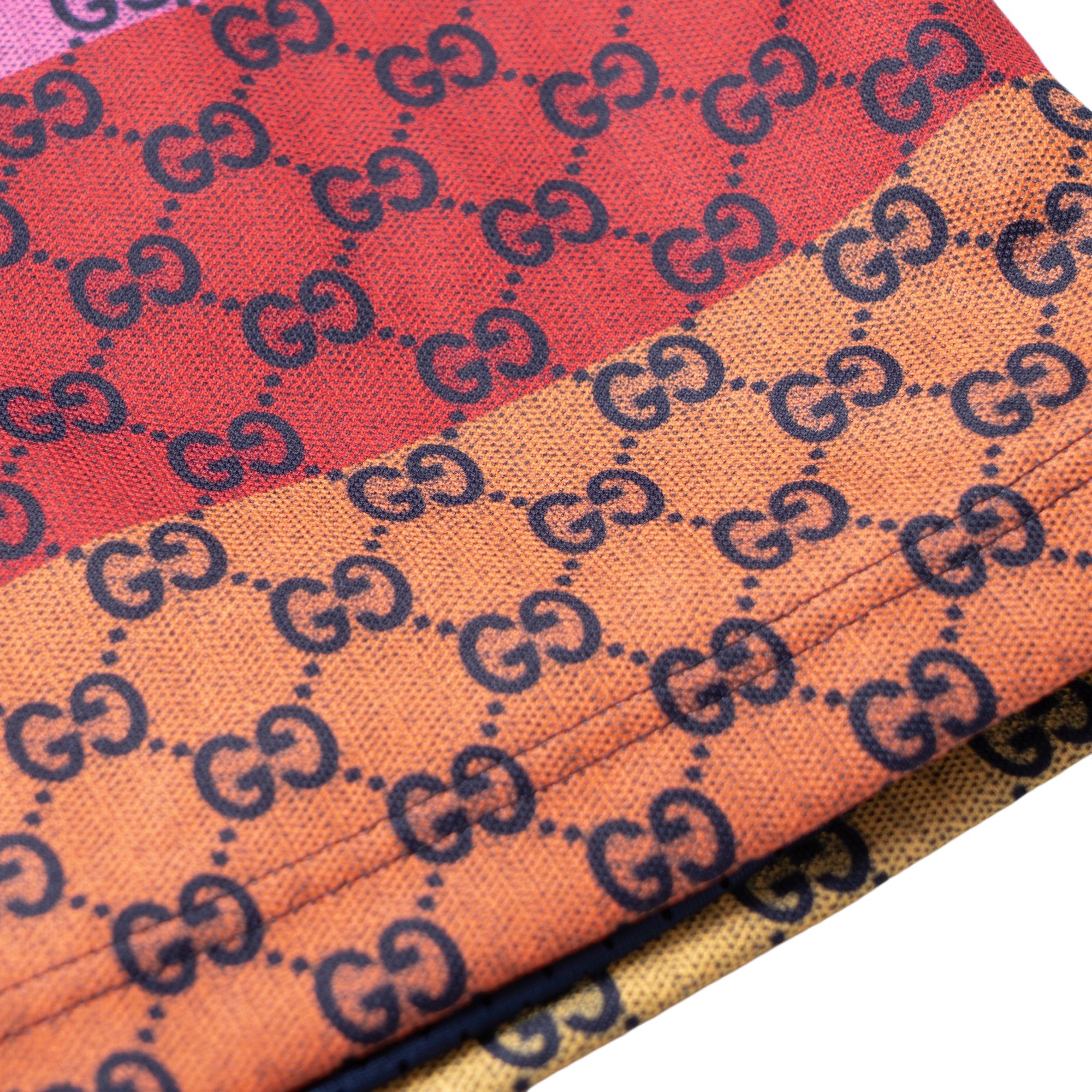 Мужские шорты Gucci GG Multicolor SS21 (разноцветные) — фото 7