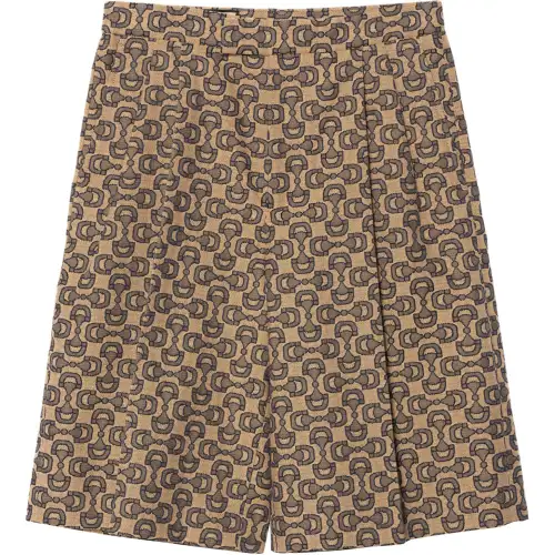GUCCI SS23 Casual Shorts Men's Khaki