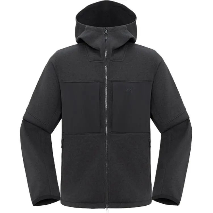 Under Armour Jackets Men's Twilight Black Hooded Moderate Other