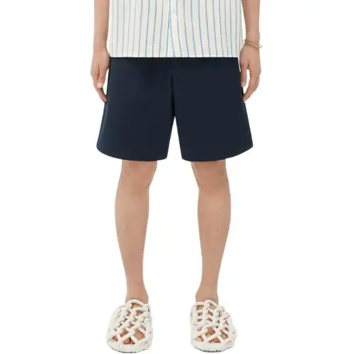 Bottega Veneta Casual Shorts Men's Blue Moderate