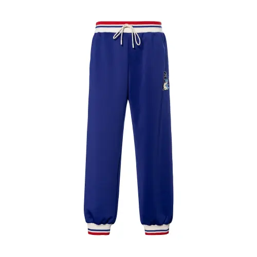GUCCI SS24 Casual Pants Men's Blue