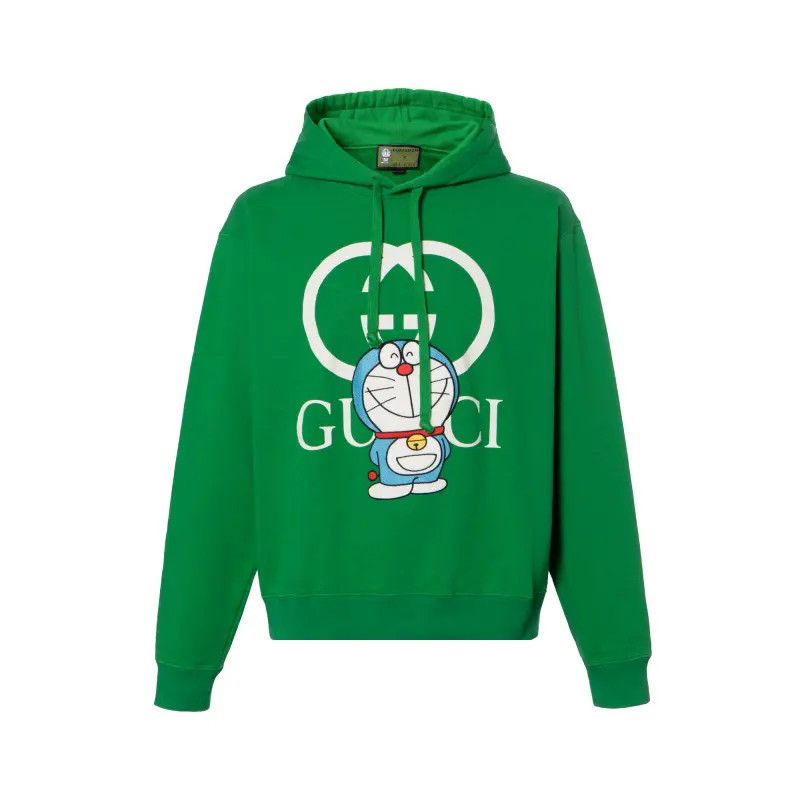 GUCCI x Doraemon Sweatshirt Unisex Green