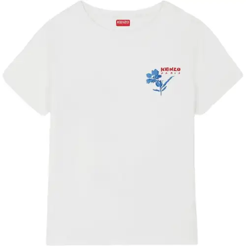KENZO SS24 T Shirt Women's Ecru