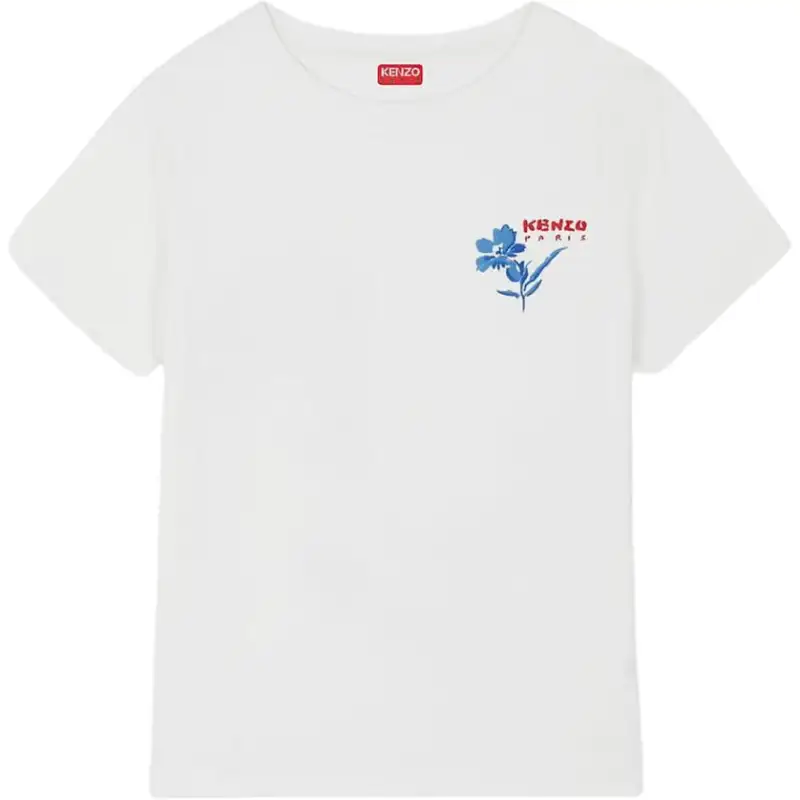 KENZO SS24 T Shirt Women's Ecru