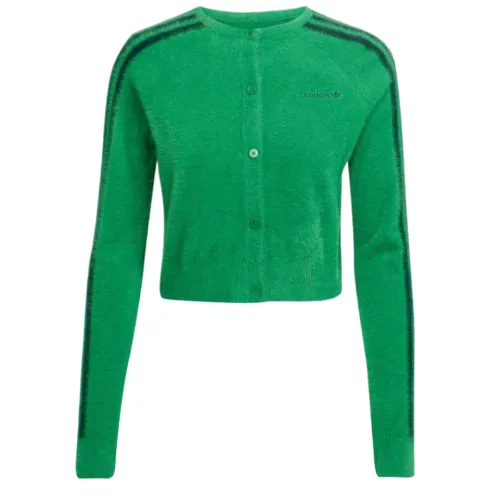 Adidas Fluffy Striped Cardigan