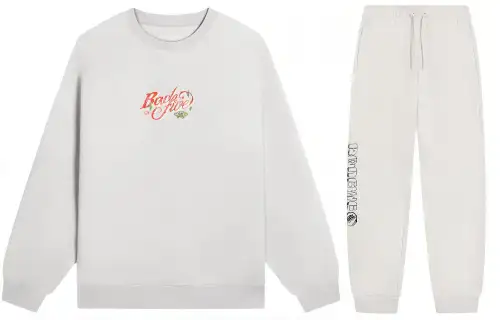 Li Ning Sweatshirt Sets Men's Crew Neck Moderate
