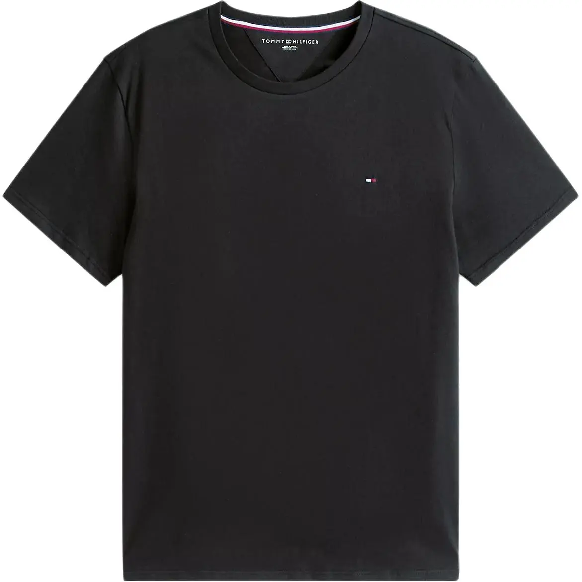Tommy Hilfiger T-Shirts Men's Black Crew Neck