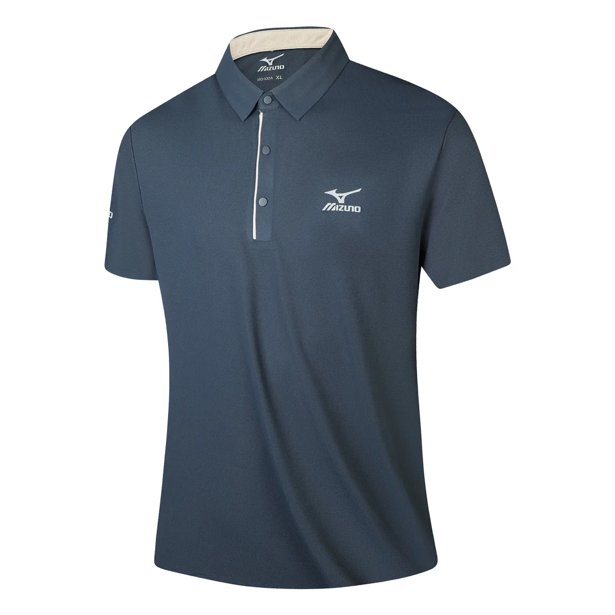 Mizuno Polo Shirts Unisex Polo Collar Moderate Straight Fit