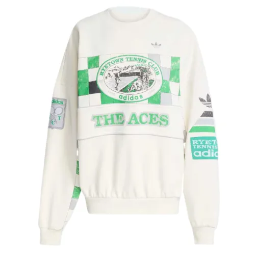 Adidas Originals checkers-print sweatshirt