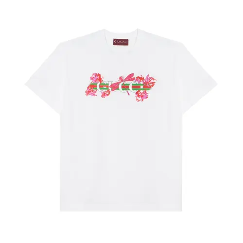 GUCCI Web Printed T Shirt