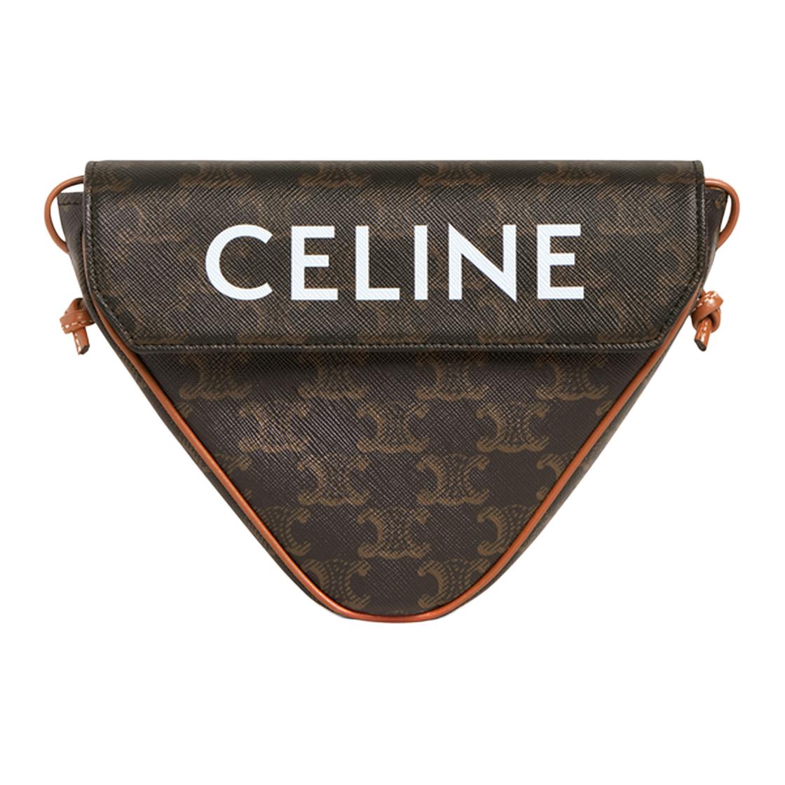 сумка CELINE CELINE Logo (коричневый)