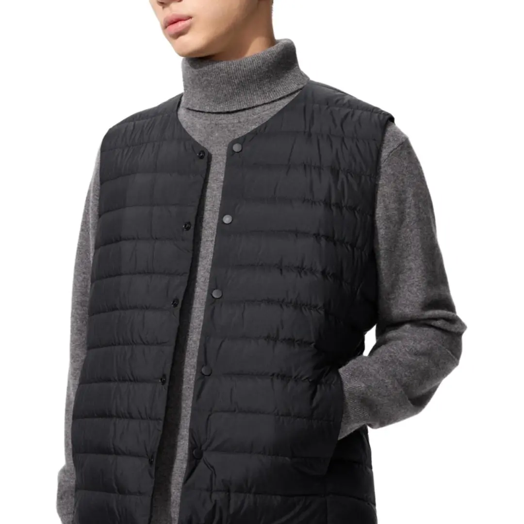UNIQLO Vests Unisex Black