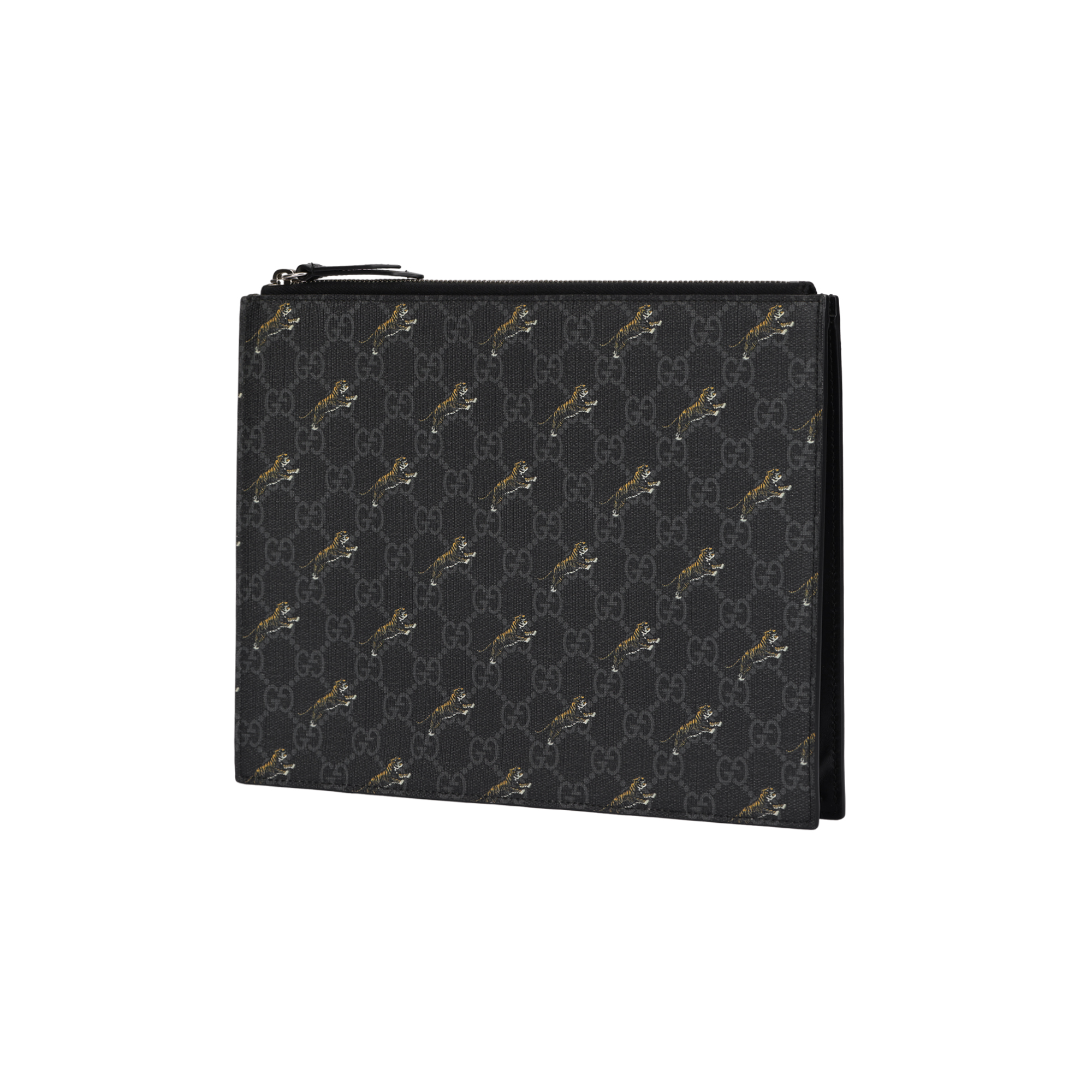 Мужская сумка Gucci (черно-серый) — фото 2