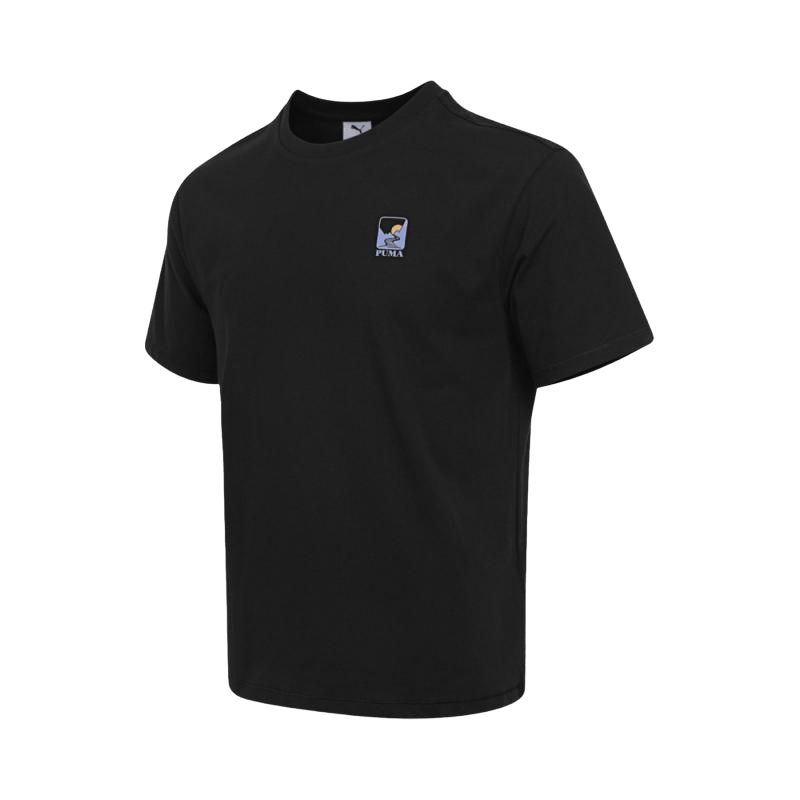 Мужская футболка PUMA ESS WARDROBE (черная)