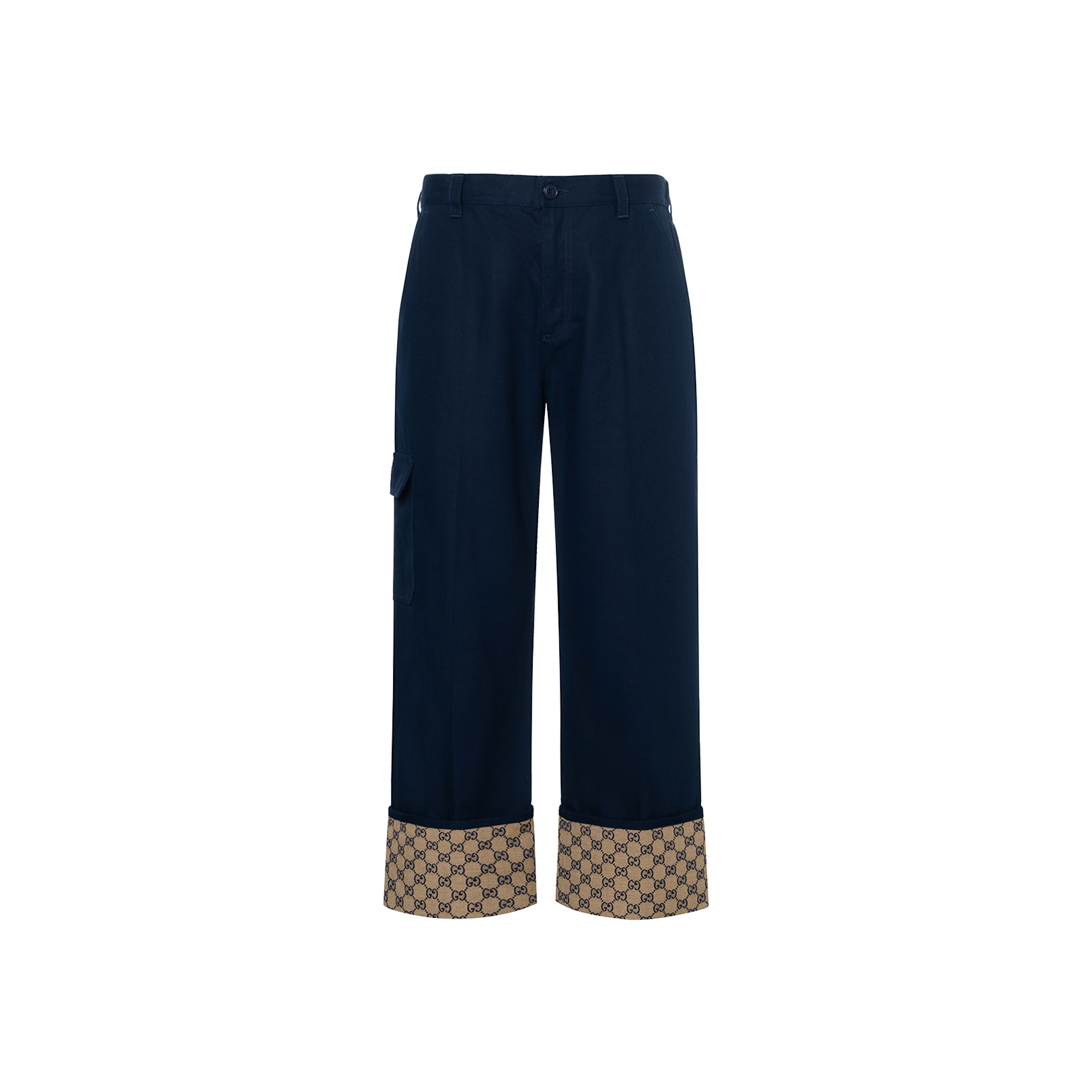 Мужские штаны Gucci SS23 Logo (серые)