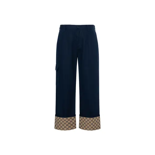 Gucci Gg Supreme straight-leg trousers