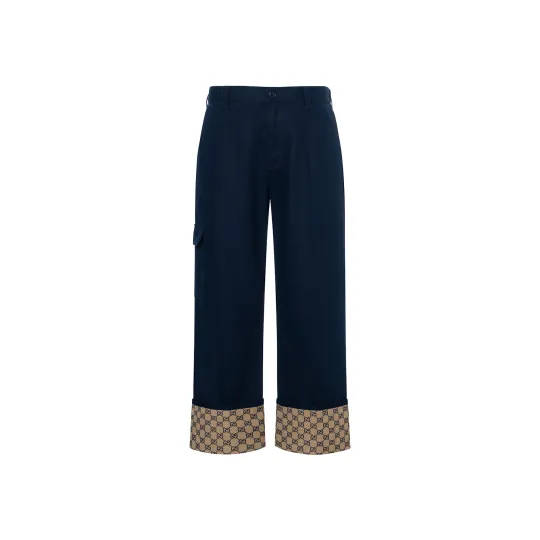 Gucci Gg Supreme straight-leg trousers
