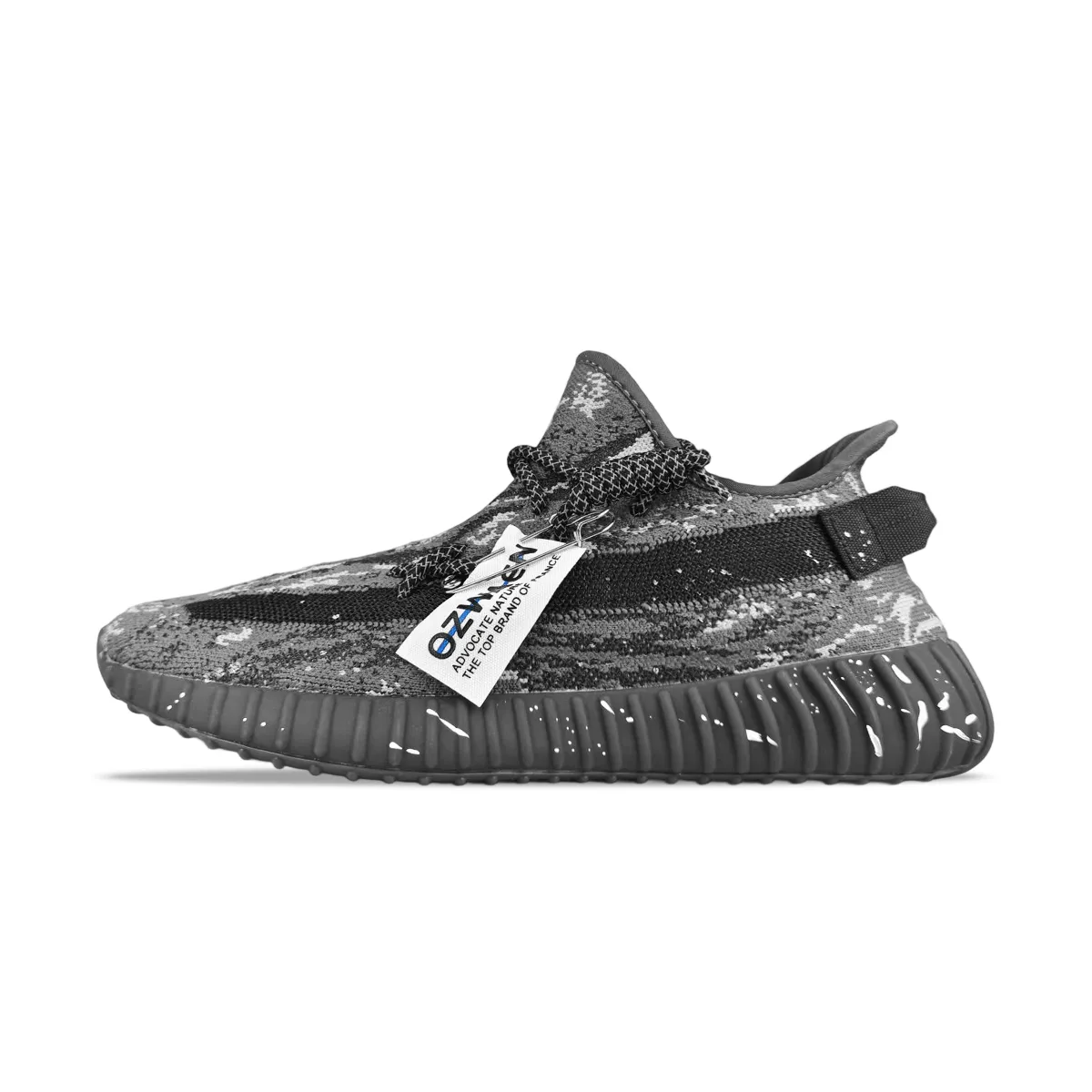 Adidas Originals Yeezy Boost 350 V2 Abrasion Resistant Low top Casual Shoes Unisex Black