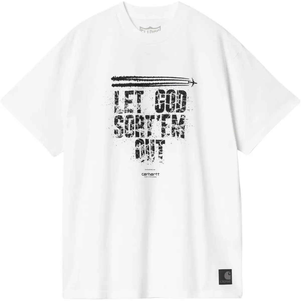 Carhartt WIP x Clipse SS25 S/S Let God Sort Em Out T Shirt T Shirt Unisex