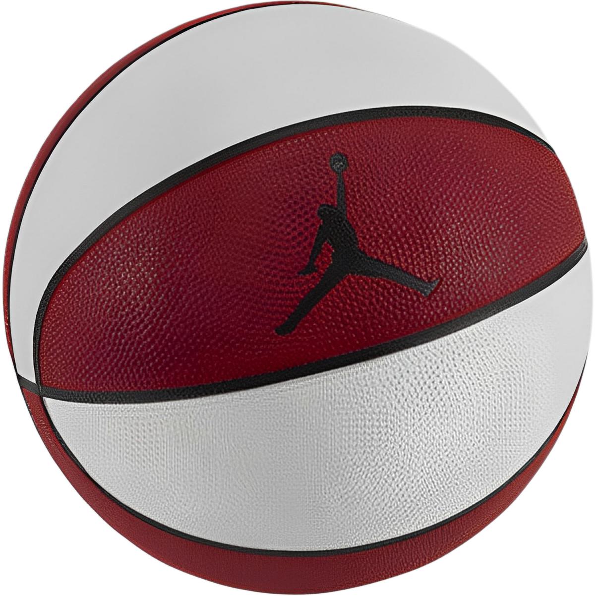 Jordan National Bank Edition Rubber Basketball Jordan Skills Red and White No. 3 Training Men and Women Same Style