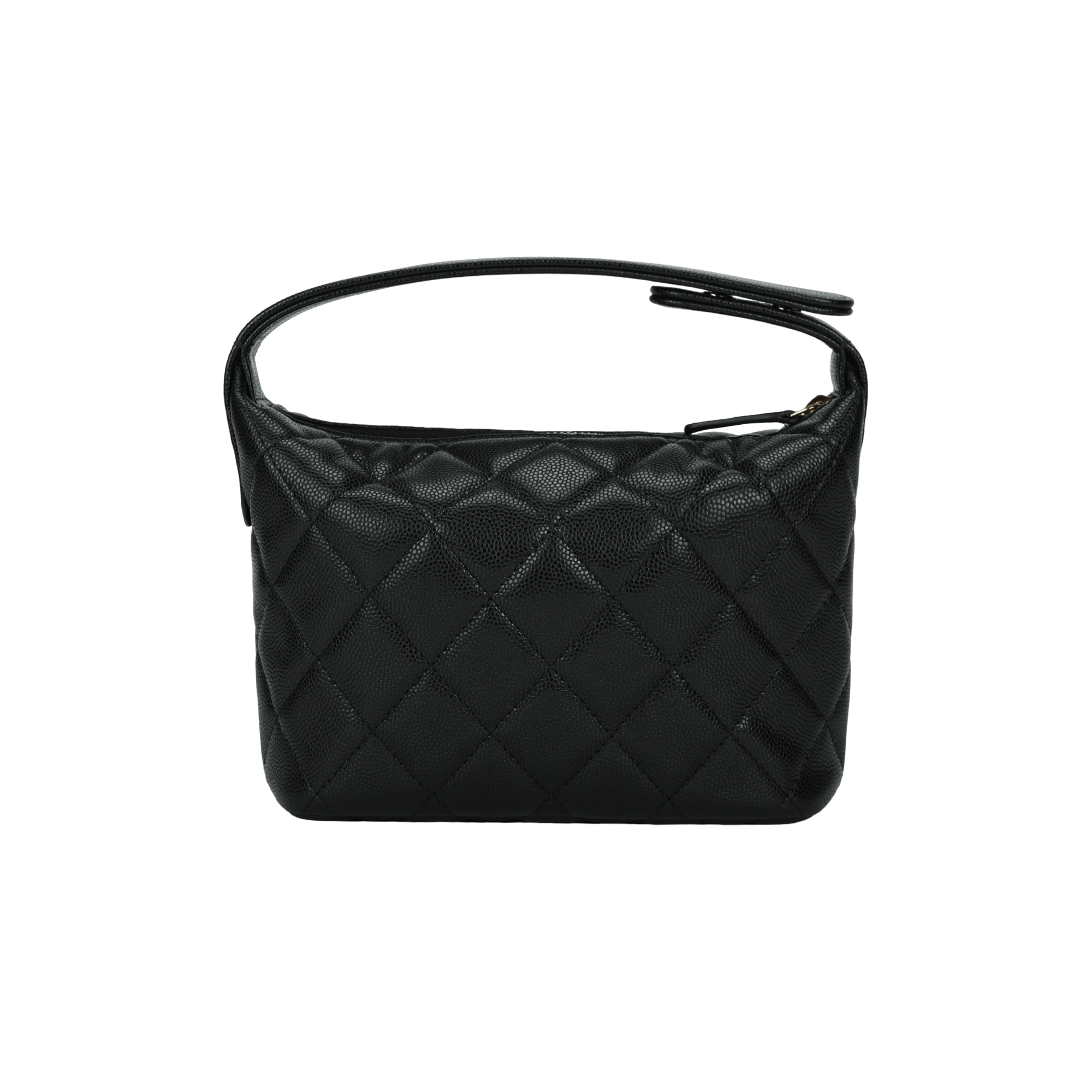 Женская сумка Chanel 25A C LOGO Hobo (черная) — фото 3