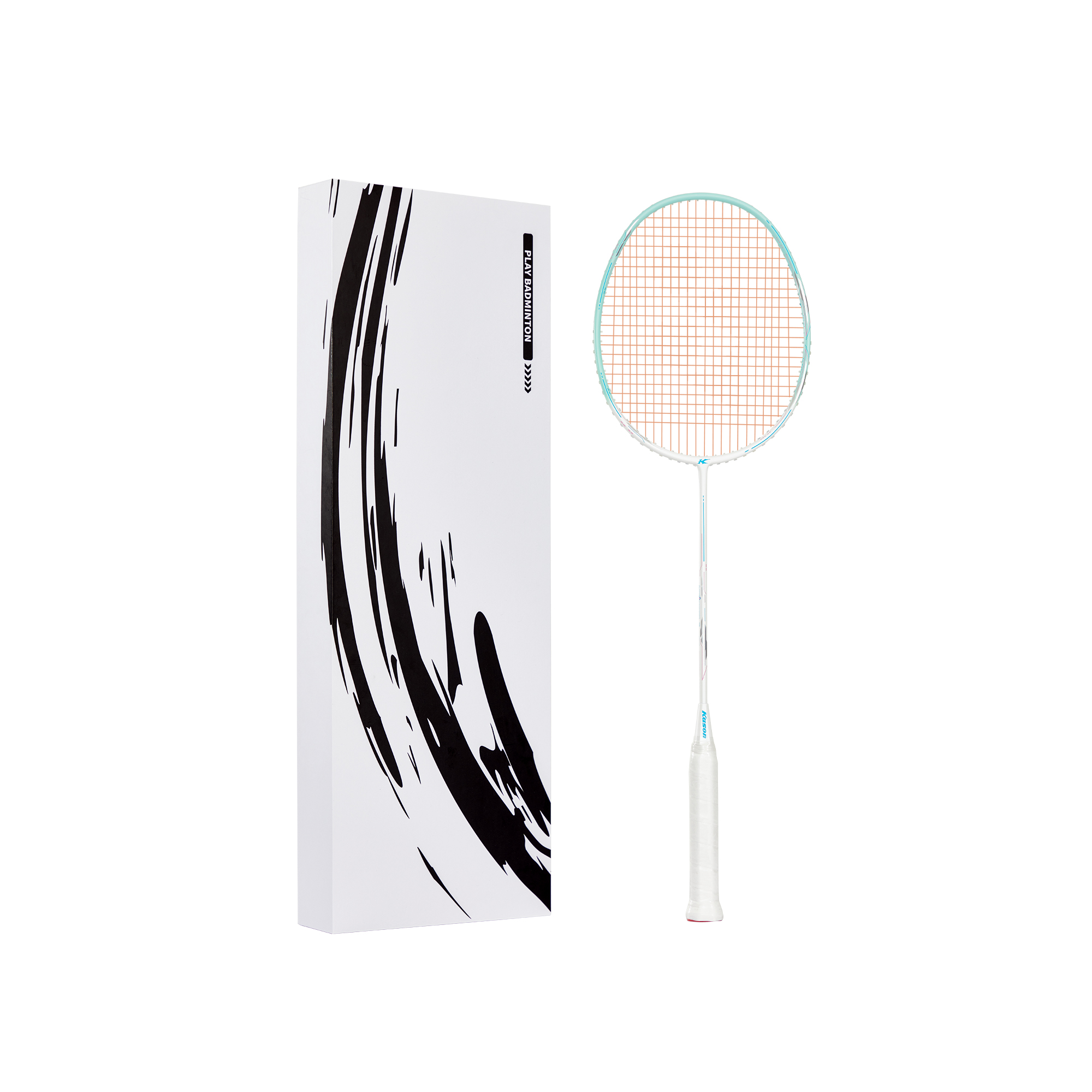 Li Ning x Kason Full Carbon Badminton Rackets Control Type All around Defense Entry level 675MM Unisex 4UG5 5UG6