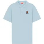 KENZO X Nigo FW22 Polo Shirts Men's Sky Blue Polo Collar Moderate Straight Fit