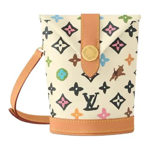 LOUIS VUITTON X TYLER Collaboration Leather Shoulder Bag, Crossbody Bag Unisex Multicolor