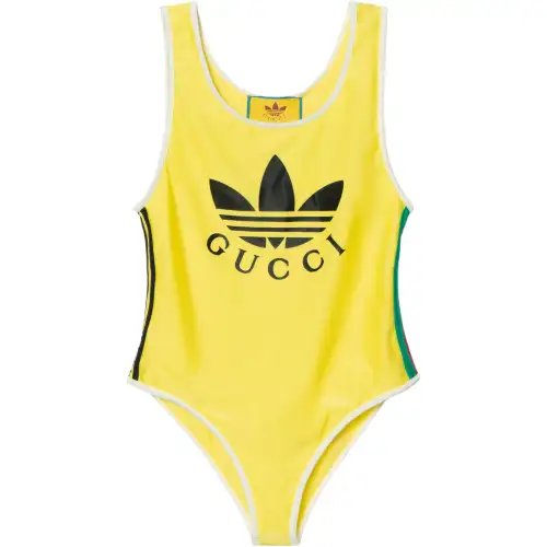 GUCCI X Adidas Swimsuit Yellow
