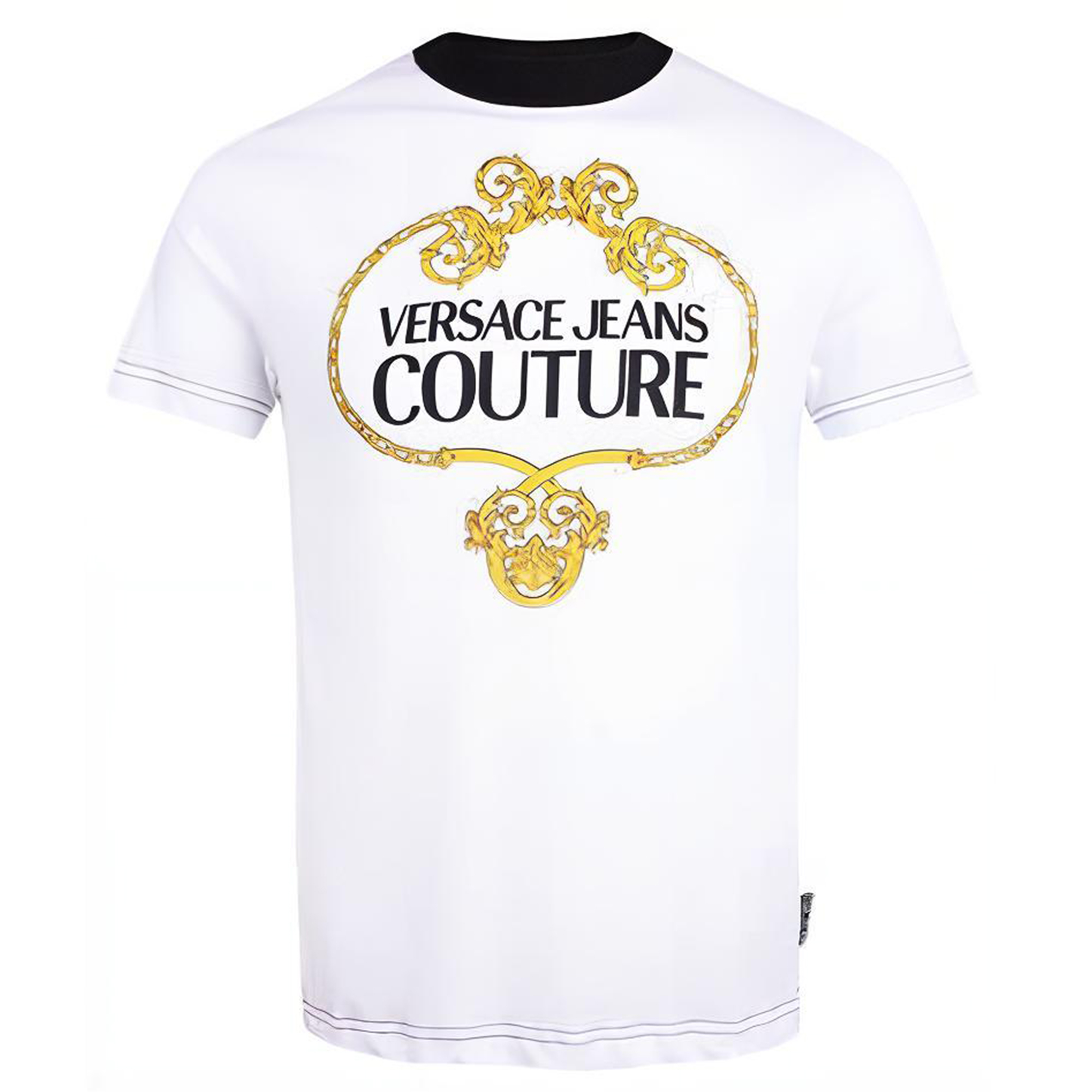 Мужская футболка Versace Jeans Couture Logo Tee (белая)