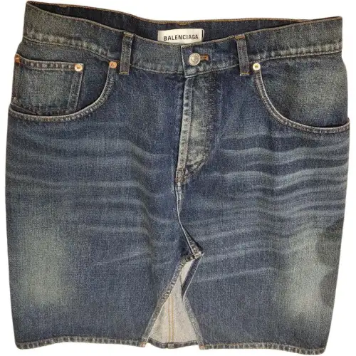 Balenciaga Casual Short Skirts Regular Fit Women's