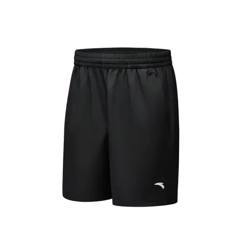 ANTA Sports Shorts Women's Black Moderate Knitted Shorts