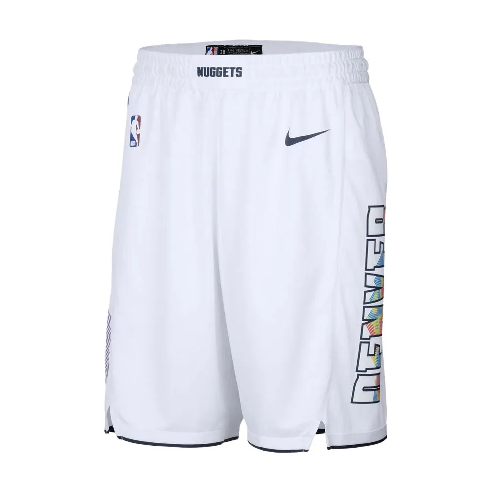 Nike Denver Nuggets City Edition Swingman Casual Shorts Men's