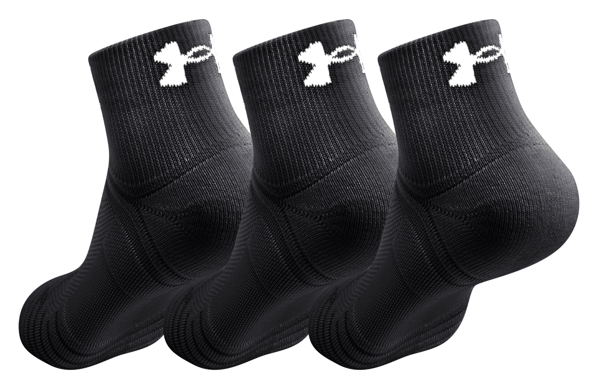Under Armour Medium Length Cotton Socks Unisex 3/6 Double