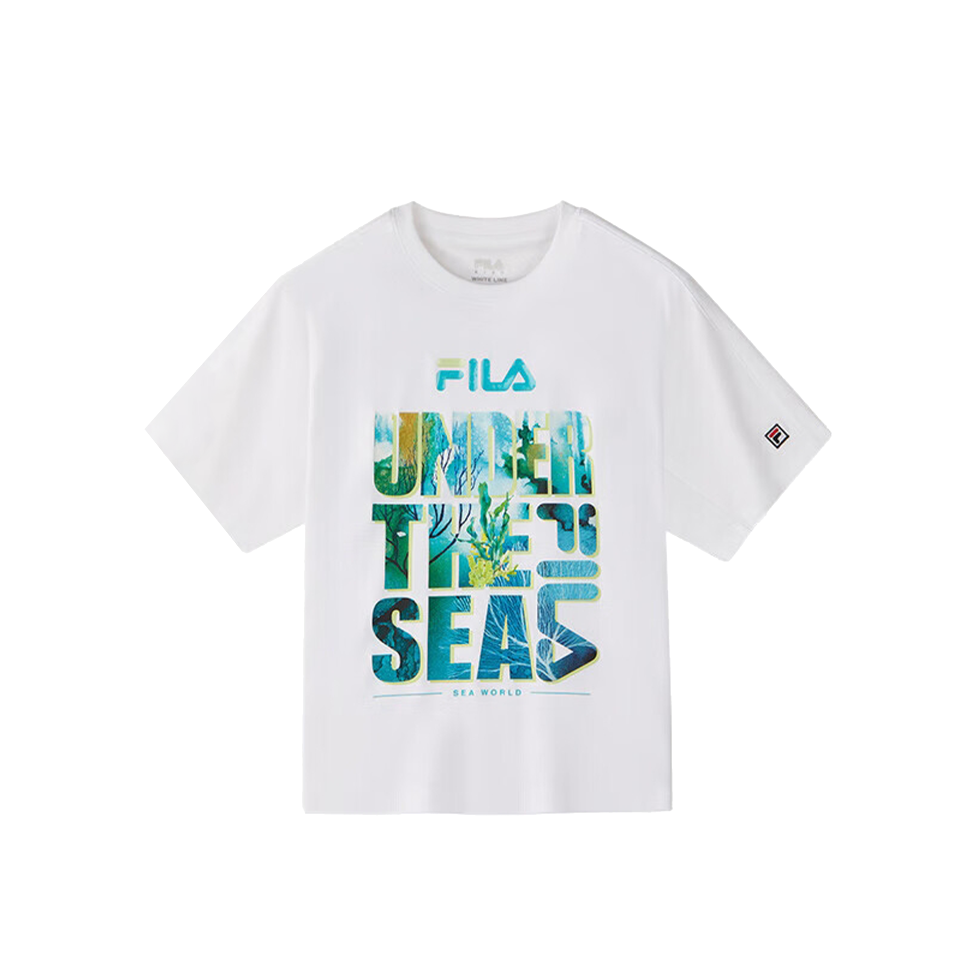 Футболка Fila FILA KIDST (белая)
