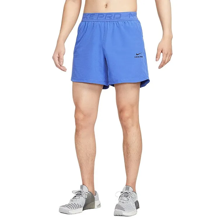 Nike Pro Casual Shorts Men's Blue Moderate