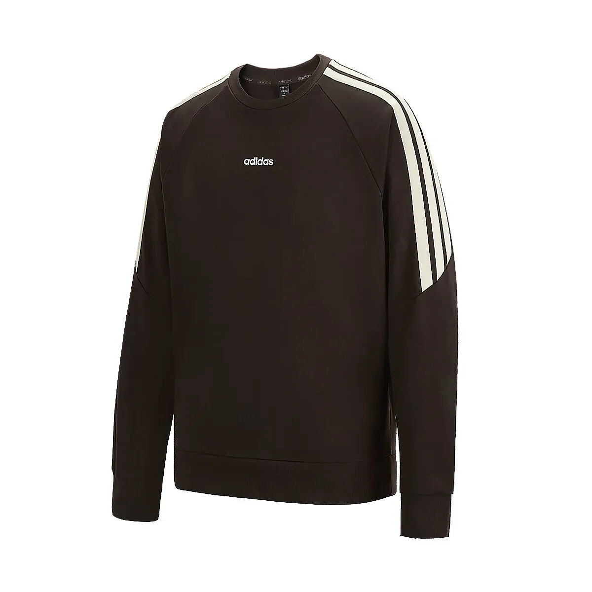 Adidas Sweatshirts Unisex Dark Brown Crew Neck Moderate