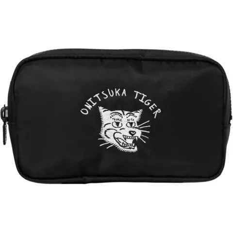 Onitsuka Tiger Polyamide Makeup Bag Unisex Black