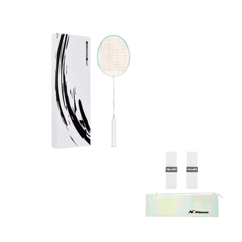 Li Ning x Kason Full Carbon Badminton Rackets Control Type All around Defense Entry level 675MM Unisex 4UG5 5UG6