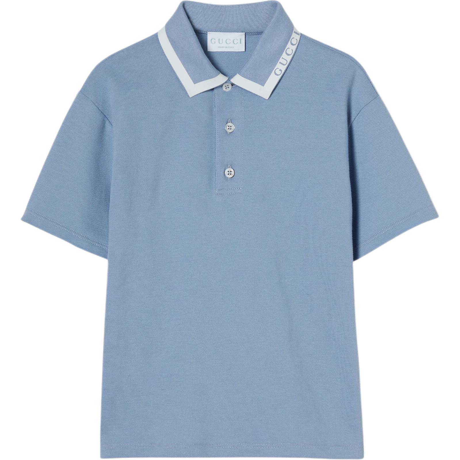 Мужское поло Gucci Kids (белое)