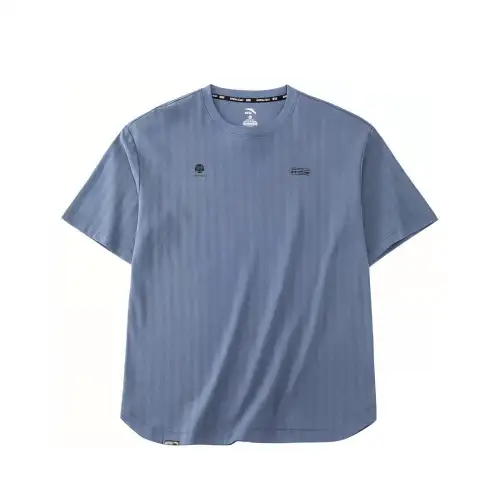Anta T-Shirt Men's Silver Table Gray