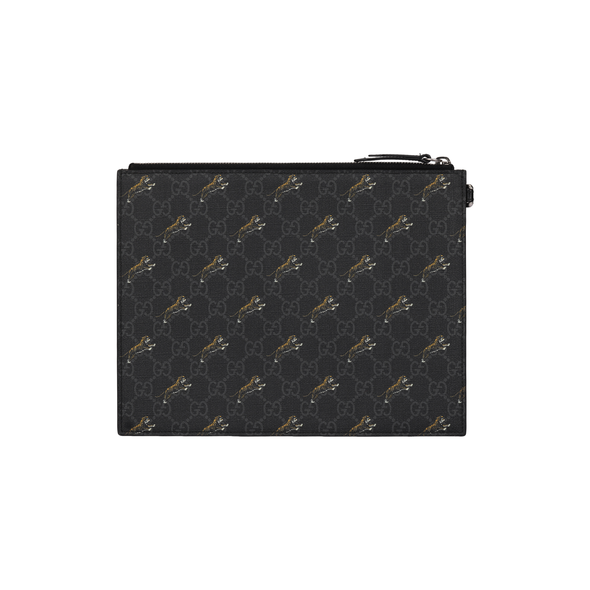 Мужская сумка Gucci (черно-серый) — фото 3