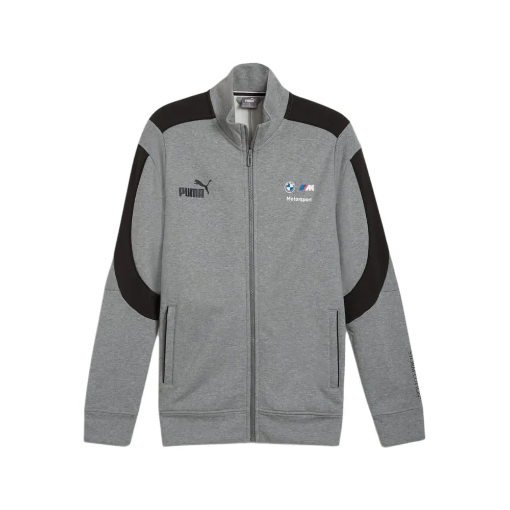 PUMA BMW Jackets Men's Gray Stand Collar Moderate Other